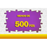 PUZZLES DE MENOS DE 500 PIEZAS
